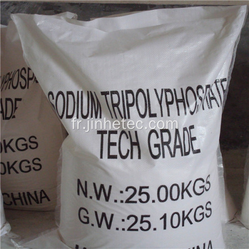 Tripolyphosphate de sodium de qualité industrielle STPP 94%